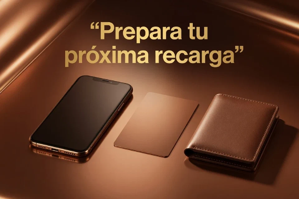 Teléfono, tarjeta y billetera sin datos de pago